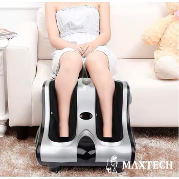 Masażer stóp i łydek Shiatsu z wibracją i grzaniem  MAX- 618-B1